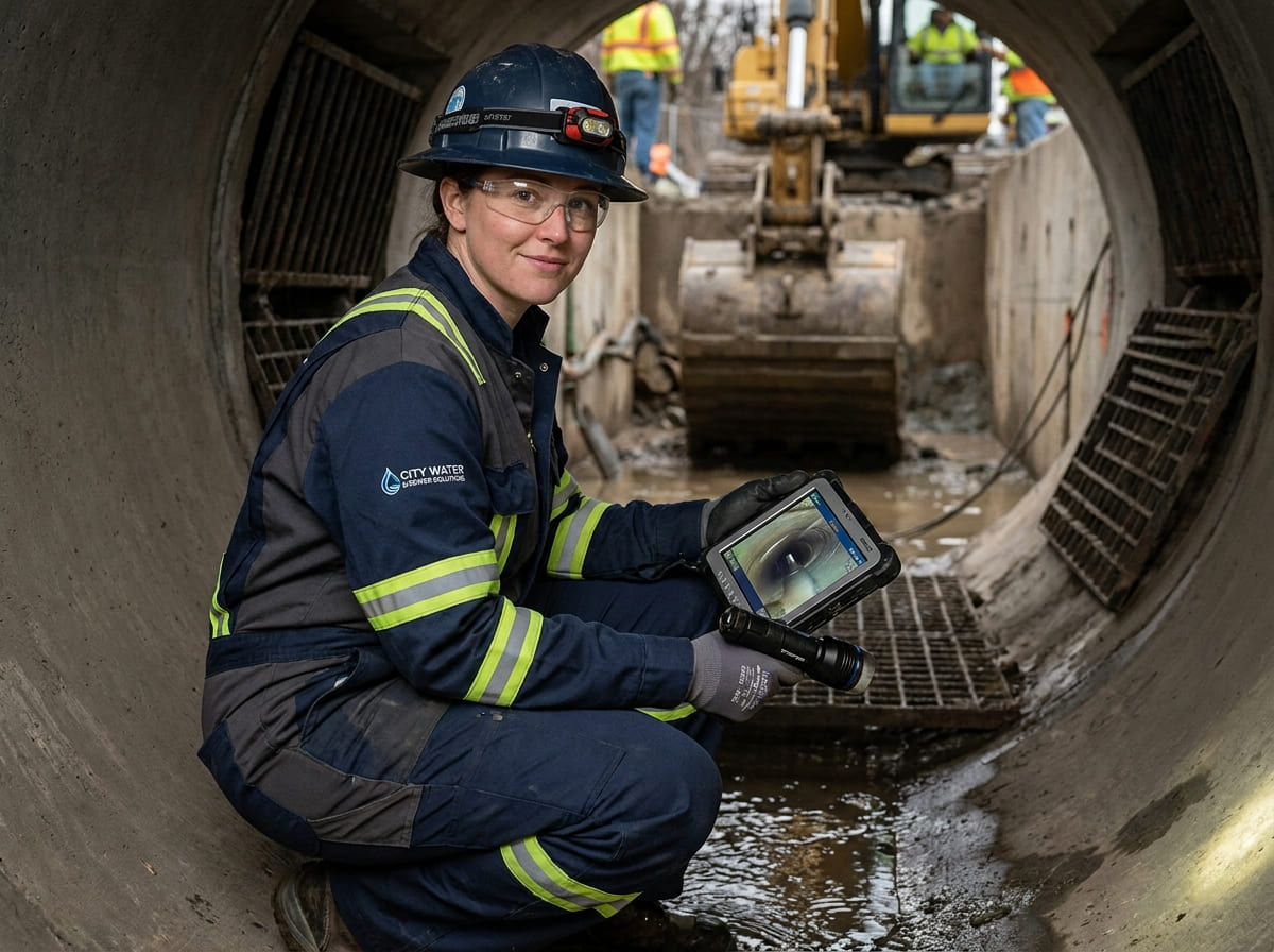 Sewer Line Inspection & Replacement in Pottsville